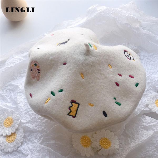 beanie/skull caps autumn and winter all-match female beret wool felt retro personality literary painter hat warm thick outdoor hiking, Blue;gray
beanie/skull caps autumn and winter all-match female beret wool felt retro personality literary painter hat warm thick outdoor hiking, Blue;gray