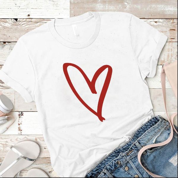 women lady t shirt heart printed tshirt ladies short sleeve loose tee shirt women female clothes graphic t shirt, White
women lady t shirt heart printed tshirt ladies short sleeve loose tee shirt women female clothes graphic t shirt, White
