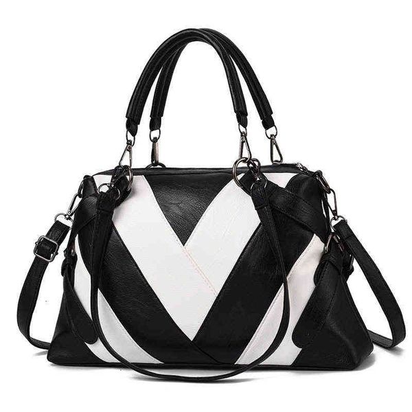 hbp non-brand large capacity hand soft leather color contrast versatile women's shoulder bag fashion 3 sport.0018
hbp non-brand large capacity hand soft leather color contrast versatile women's shoulder bag fashion 3 sport.0018