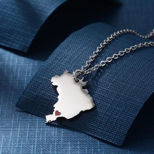 pendant necklaces africa spain italy brazil map necklace for women men stainless steel jewelry hiphop, Silver
pendant necklaces africa spain italy brazil map necklace for women men stainless steel jewelry hiphop, Silver