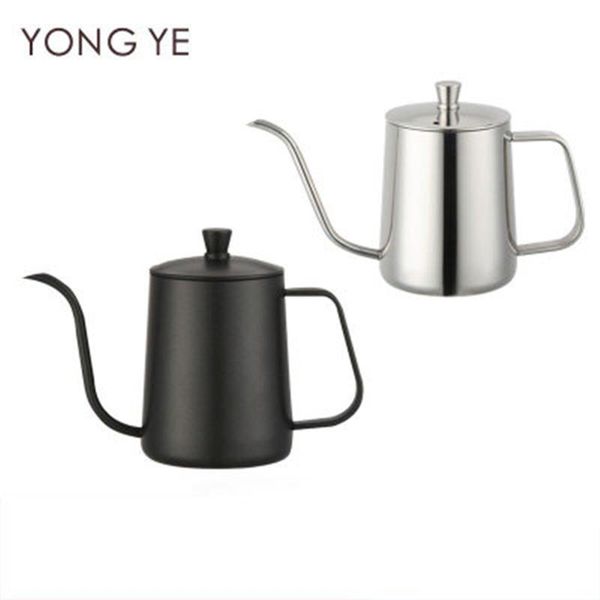 coffee pots stainless steel mounting bracket hand punch pot with lid drip gooseneck spout long mouth kettle teapot- 600ml
coffee pots stainless steel mounting bracket hand punch pot with lid drip gooseneck spout long mouth kettle teapot- 600ml