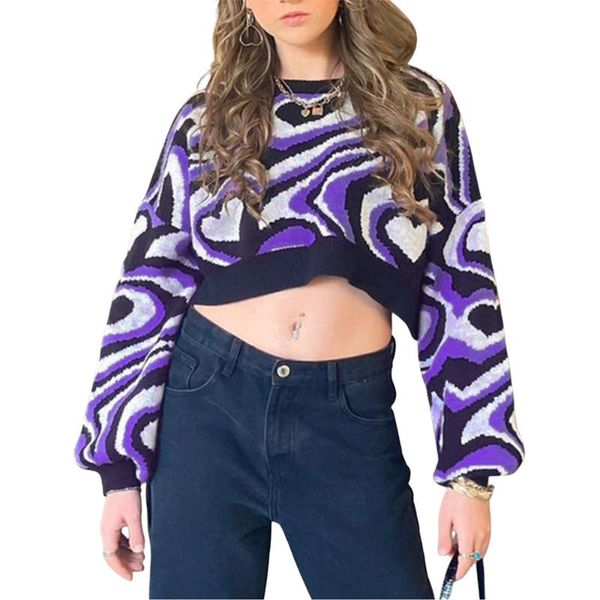 women's sweaters women sweater with chic pattern printed navel loose version casual spring clothing girls short pullovers jumpers daily, White;black
women's sweaters women sweater with chic pattern printed navel loose version casual spring clothing girls short pullovers jumpers daily, White;black