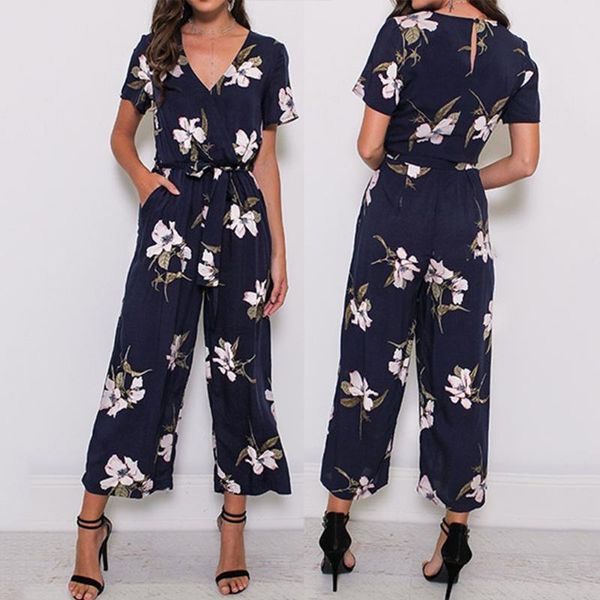 women's jumpsuits & rompers women floral print jumpsuit overalls casual short sleeve chiffon female playsuit office lady v neck plus si, Black;white
women's jumpsuits & rompers women floral print jumpsuit overalls casual short sleeve chiffon female playsuit office lady v neck plus si, Black;white