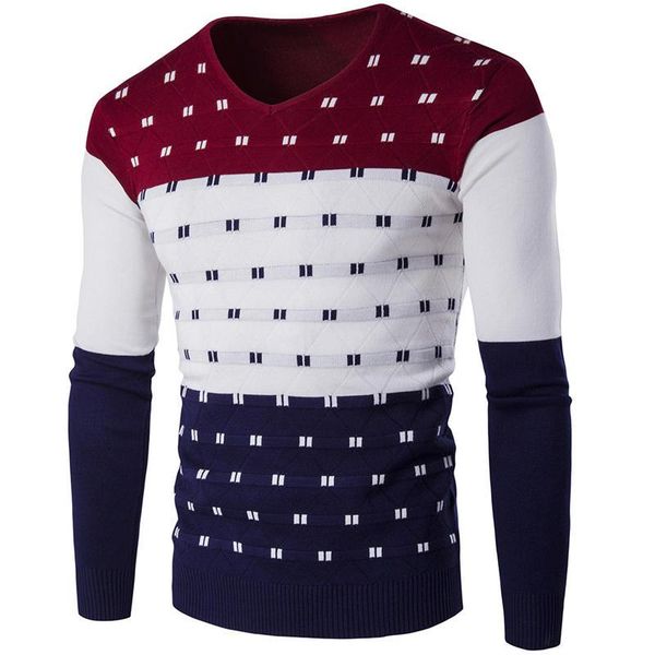 men's sweaters striped sweater men long sleeve v neck sueter hombre warm winter clothes for male fashion slim fit print pullover, White;black
men's sweaters striped sweater men long sleeve v neck sueter hombre warm winter clothes for male fashion slim fit print pullover, White;black