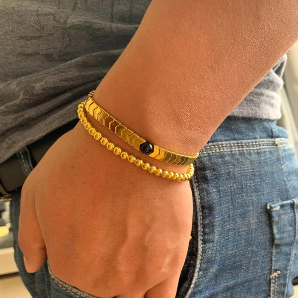 charm bracelets men's set hematite european weaving mens brading macrame bangle punk hiphop cool men jewelry bracelet gift pulseira ma, Golden;silver
charm bracelets men's set hematite european weaving mens brading macrame bangle punk hiphop cool men jewelry bracelet gift pulseira ma, Golden;silver