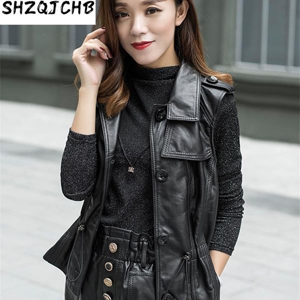 women's leather & faux jchb 2021 jacket motorcycle genuine women coat female 100% sheepskin autumn mujeres abrigos 1978, Black
women's leather & faux jchb 2021 jacket motorcycle genuine women coat female 100% sheepskin autumn mujeres abrigos 1978, Black