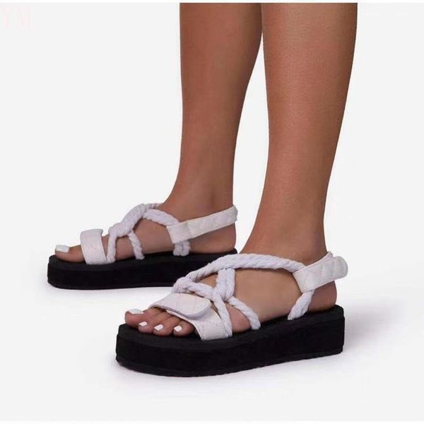 sandals 2021 summer thick soled flat heel comfy women's fashion weave decoration lace up open toe roman female shoes, Black
sandals 2021 summer thick soled flat heel comfy women's fashion weave decoration lace up open toe roman female shoes, Black
