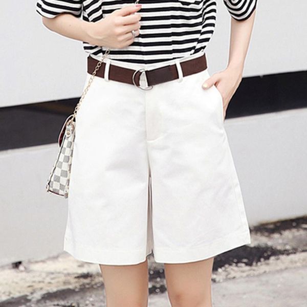 korean fashion casual summer shorts women loose wide leg pantalon femme belt green white high waist shorts female s-xxl, White;black
korean fashion casual summer shorts women loose wide leg pantalon femme belt green white high waist shorts female s-xxl, White;black