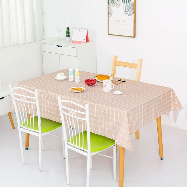 nordic tablecloth waterproof, anti scald, oil, wash plastic lattice tea cloth pvc mat
nordic tablecloth waterproof, anti scald, oil, wash plastic lattice tea cloth pvc mat