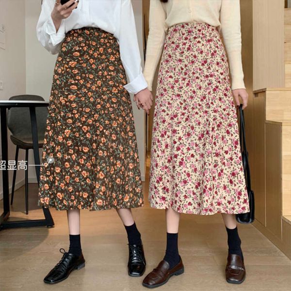 skirts retro floral a-line female spring and summer high waist korean version of the wild mid-length skirt f106, Black
skirts retro floral a-line female spring and summer high waist korean version of the wild mid-length skirt f106, Black