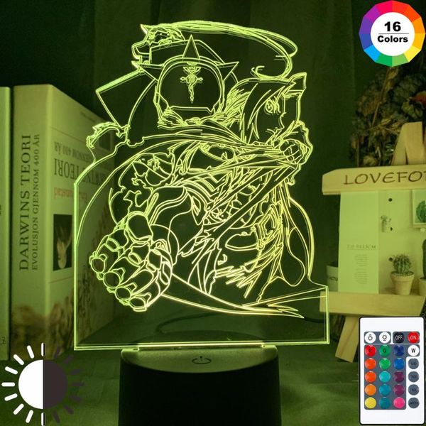 night lights manga fullmetal alchemist edward elric figure light led color changing kids bedroom decorative nightlight usb desk 3d lamp
night lights manga fullmetal alchemist edward elric figure light led color changing kids bedroom decorative nightlight usb desk 3d lamp