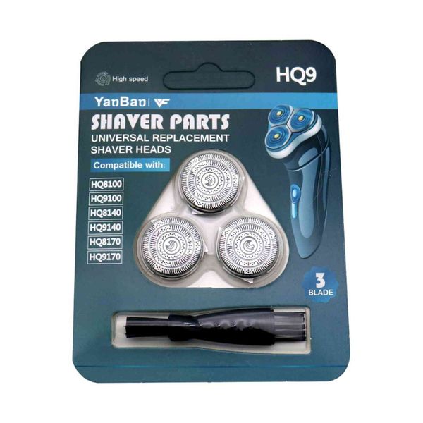 3pcs hq9 stainless steel replacement razor heads fit for philips norelco hq9190 hq9199 pt920 hq8253 hq8260 hq8261 hq8155 hq8172
3pcs hq9 stainless steel replacement razor heads fit for philips norelco hq9190 hq9199 pt920 hq8253 hq8260 hq8261 hq8155 hq8172