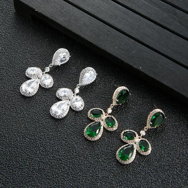 dangle & chandelier long gold inlaid green zircon earrings drop exaggerated 210323-28, Silver
dangle & chandelier long gold inlaid green zircon earrings drop exaggerated 210323-28, Silver