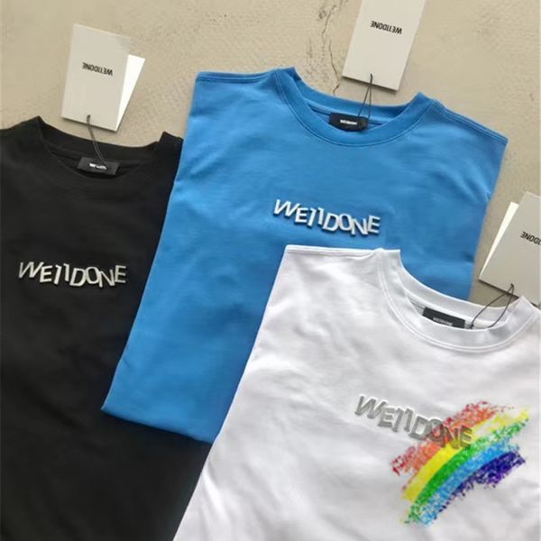 2021 new 3d es we11done t camisa masculina feminino 1:1 melhor qualidade welldone hip-hop we11 feito t-shirts qoys, White;black
2021 new 3d es we11done t camisa masculina feminino 1:1 melhor qualidade welldone hip-hop we11 feito t-shirts qoys, White;black