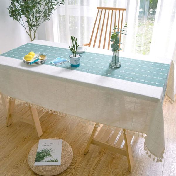 table cloth rustic style tablecloth home restaurant dining coffee desk grid design cover, 140x180cm
table cloth rustic style tablecloth home restaurant dining coffee desk grid design cover, 140x180cm