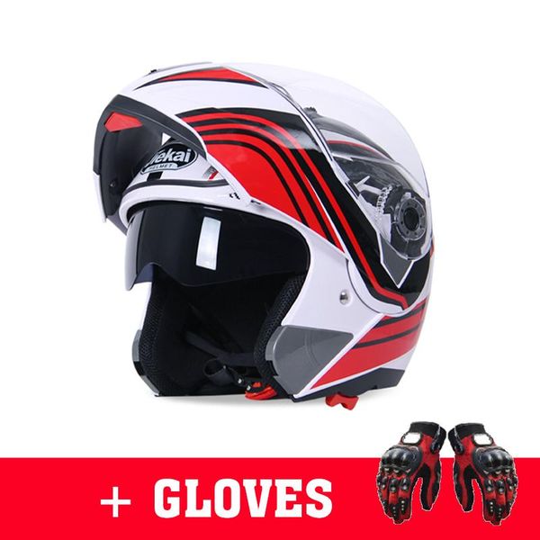 motorcycle helmets flip up racing helmet moto riding double lens smoke motocross with gift gloves
motorcycle helmets flip up racing helmet moto riding double lens smoke motocross with gift gloves