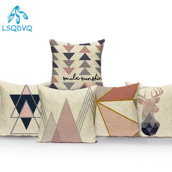 cushion/decorative pillow nordic style pink geometric animals deer bear cover decoratives case sofa home cushion for living room almofadas
cushion/decorative pillow nordic style pink geometric animals deer bear cover decoratives case sofa home cushion for living room almofadas