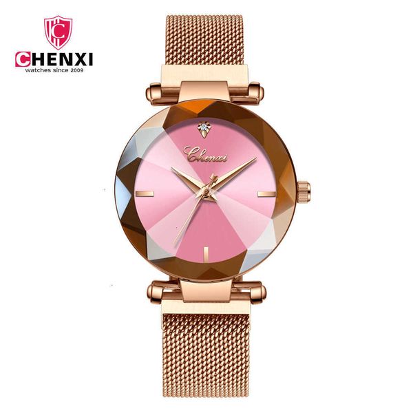 chenxi luxury quartz watch for women diamond mirror fashion stainless steel magnetic strap waterproof gift dress wristwatch, Slivery;black
chenxi luxury quartz watch for women diamond mirror fashion stainless steel magnetic strap waterproof gift dress wristwatch, Slivery;black