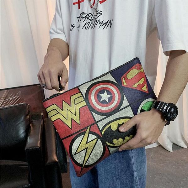 factory wholesale men brand shoulder bags retro totem printing storage wallet street trend leathers wrist bag personality contrast casual le, Black;red
factory wholesale men brand shoulder bags retro totem printing storage wallet street trend leathers wrist bag personality contrast casual le, Black;red
