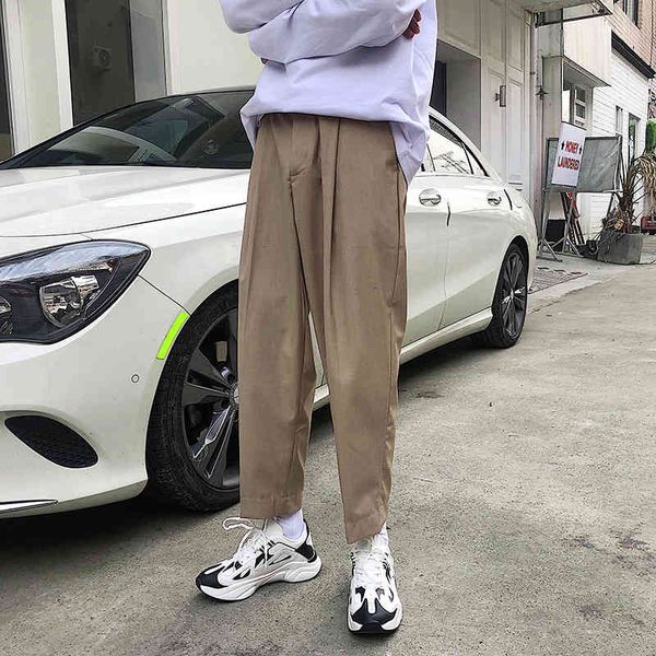 men's pants summer pure black/khaki color wide leg leisure straight loose casual western-style trousers size m-2xl pegn
men's pants summer pure black/khaki color wide leg leisure straight loose casual western-style trousers size m-2xl pegn