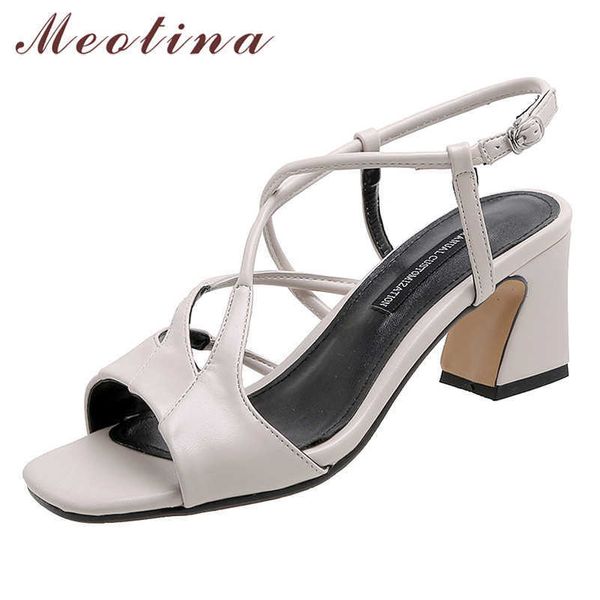 meotina summer sandals women shoes natural genuine leather thick high heel shoes real leather buckle open toe sandals lady 33-40 210608, Black
meotina summer sandals women shoes natural genuine leather thick high heel shoes real leather buckle open toe sandals lady 33-40 210608, Black