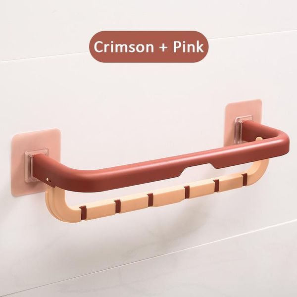 hooks & rails punch-bathroom double towel bar hanger rack storage shower organizer wall-mounted
hooks & rails punch-bathroom double towel bar hanger rack storage shower organizer wall-mounted