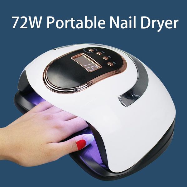 nail dryers 36leds uv dryer 72w gel polish curing lamp with motion sense lcd display quick dry for nails manicure tool
nail dryers 36leds uv dryer 72w gel polish curing lamp with motion sense lcd display quick dry for nails manicure tool