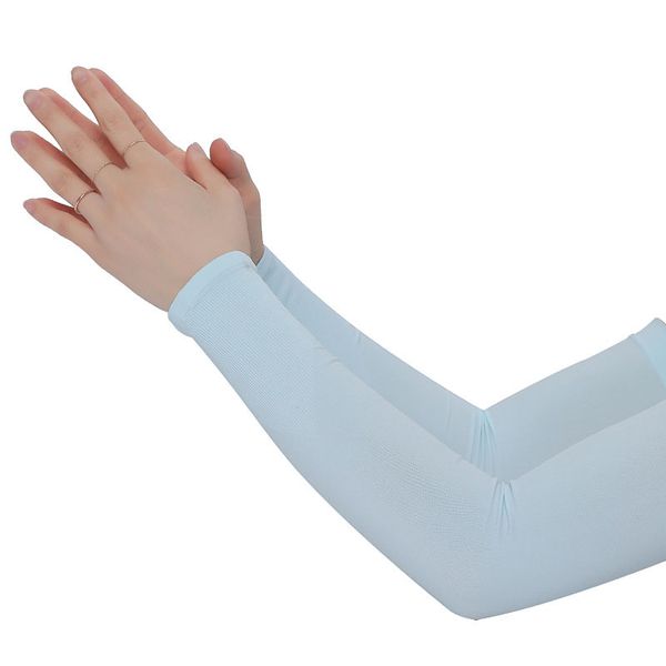 1 pair arm sleeve fingerless summer sunscreen uv protection ice cool cycling running fishing climbing driving arm cover, Black
1 pair arm sleeve fingerless summer sunscreen uv protection ice cool cycling running fishing climbing driving arm cover, Black