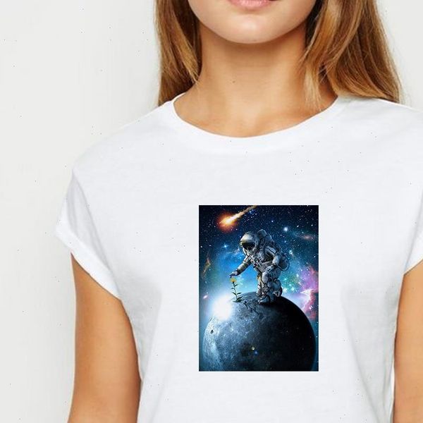 new t shirt women flower astronaut tshirt oversize spring summer vestidos tee fashion comfortable round neck t shirts, White
new t shirt women flower astronaut tshirt oversize spring summer vestidos tee fashion comfortable round neck t shirts, White