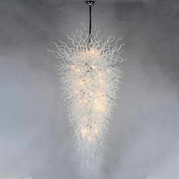 luxury design white color blown glass chandeliers lamps art deco led handmade chandelier nordic house decor l hall lamp
luxury design white color blown glass chandeliers lamps art deco led handmade chandelier nordic house decor l hall lamp