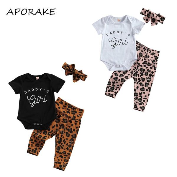 2021 0-18m cute baby girl clothing daddy girl letter print short sleeve romper leopard harem pants+headband summer 3pcs set, White
2021 0-18m cute baby girl clothing daddy girl letter print short sleeve romper leopard harem pants+headband summer 3pcs set, White