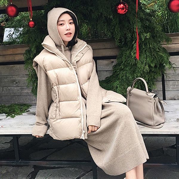 new 2021 autumn winter hooded long sweater midi length casual loose basic thick knitted es qwlq, Black;gray
new 2021 autumn winter hooded long sweater midi length casual loose basic thick knitted es qwlq, Black;gray
