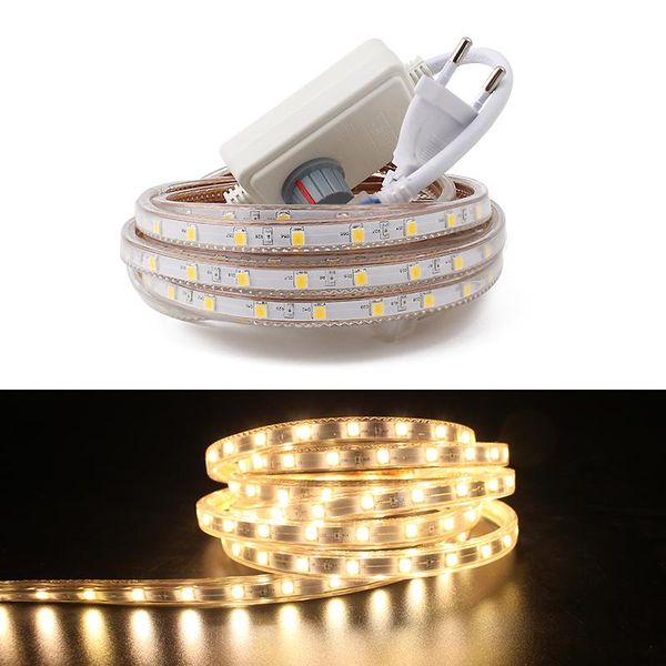 super bright smd dimmable ac 220v led strip light 3m kitchen outdoor waterproof garden lamp tape with eu plug warm white
super bright smd dimmable ac 220v led strip light 3m kitchen outdoor waterproof garden lamp tape with eu plug warm white