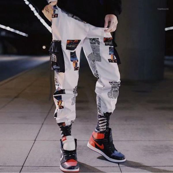 men's pants streetwear hip hop men patchwork pocket side 2021 loose joggers sweatpants ankle length trousers for male, Black
men's pants streetwear hip hop men patchwork pocket side 2021 loose joggers sweatpants ankle length trousers for male, Black