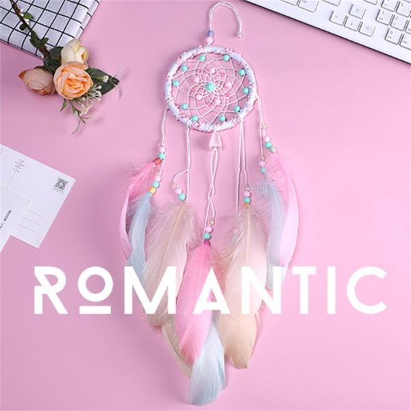 decorative objects & figurines dream catcher handmade feather hanging ornament home wall decor for girl party wedding handicraft birthday gi
decorative objects & figurines dream catcher handmade feather hanging ornament home wall decor for girl party wedding handicraft birthday gi