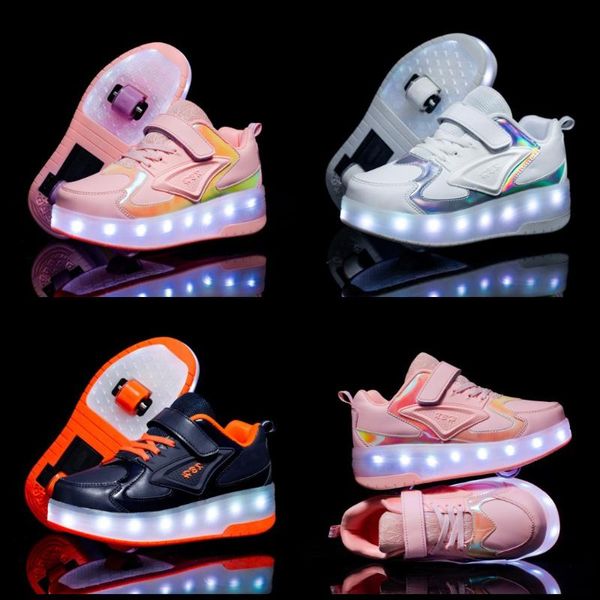 led children roller shoes kids wheels shoes fashion usb charging colorful lights boys & girls sneakers size 28-41, Black
led children roller shoes kids wheels shoes fashion usb charging colorful lights boys & girls sneakers size 28-41, Black