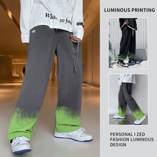 men's pants boys dark high street style tie-dye gradient trousers loose 2021 fall fw drawstring hip-hop trend cotton oversized, Black
men's pants boys dark high street style tie-dye gradient trousers loose 2021 fall fw drawstring hip-hop trend cotton oversized, Black