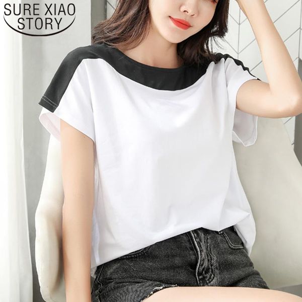 women's blouses & shirts 2021 arrival women short sleeve solid casual loose shirt summer and blouse plus size o-neck ladies 8620 50, White
women's blouses & shirts 2021 arrival women short sleeve solid casual loose shirt summer and blouse plus size o-neck ladies 8620 50, White