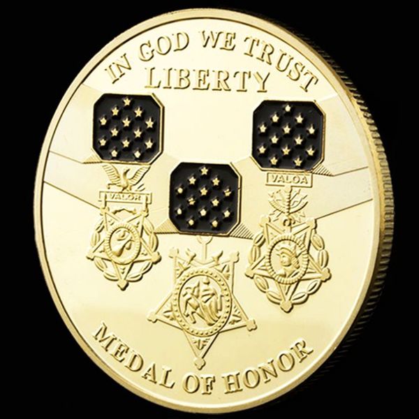 2pcs non magnetic challenge coin craft us in god we trust medal of honor liberty gold plated military badge
2pcs non magnetic challenge coin craft us in god we trust medal of honor liberty gold plated military badge