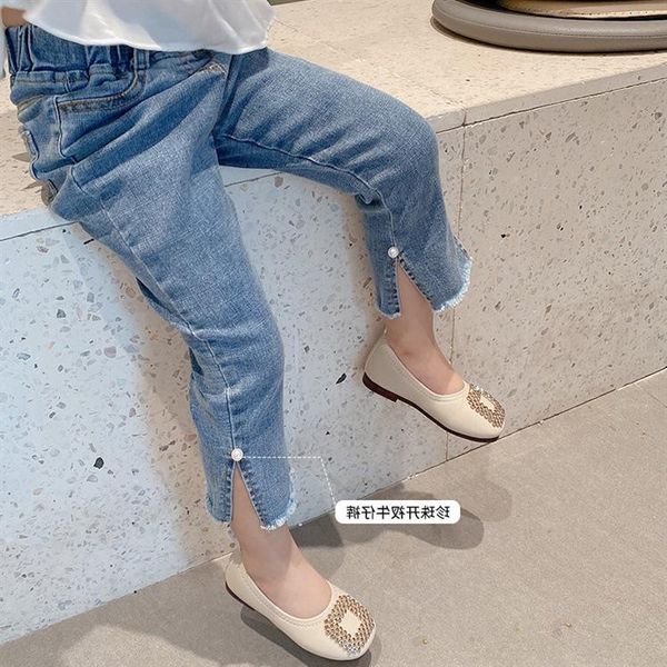 trousers pearl jeans kids 2021 spring autumn style bell-bottom pants children's baby casual split, Blue
trousers pearl jeans kids 2021 spring autumn style bell-bottom pants children's baby casual split, Blue