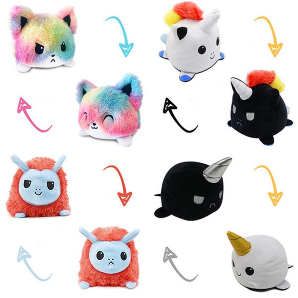 23 flip unicorn reversible flip plush toys dark night glowing two expressions family decoration kids toys new year gift pendant
23 flip unicorn reversible flip plush toys dark night glowing two expressions family decoration kids toys new year gift pendant