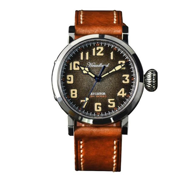 wristwatches hruodland men's retro watch brown dial sapphire glass 30atm wateproof sw200 automatic movement mechanical fliger watches, Slivery;brown
wristwatches hruodland men's retro watch brown dial sapphire glass 30atm wateproof sw200 automatic movement mechanical fliger watches, Slivery;brown