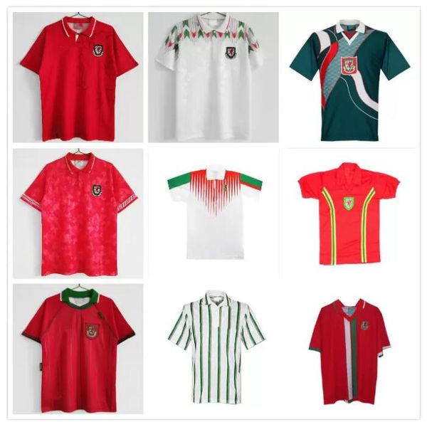 1994 wales retro melville soccer jersey 1995 1996 rush giggs hughes saunders boden speed vintage classic home away football shirts, Black;yellow
1994 wales retro melville soccer jersey 1995 1996 rush giggs hughes saunders boden speed vintage classic home away football shirts, Black;yellow