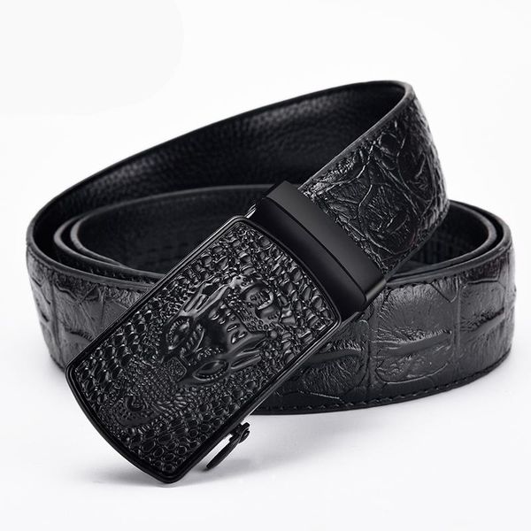 belts 2021 cow belt men leather automatic buckle business casual high-quality crocodile pattern with, Black;brown
belts 2021 cow belt men leather automatic buckle business casual high-quality crocodile pattern with, Black;brown