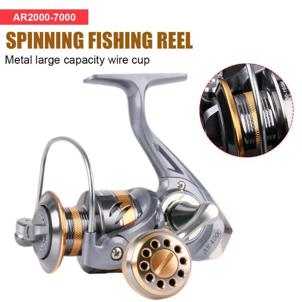 baitcasting reels spinning fishing reel 5.2 : 1 gear ratio high speed carp for saltwater accessories pesca
baitcasting reels spinning fishing reel 5.2 : 1 gear ratio high speed carp for saltwater accessories pesca