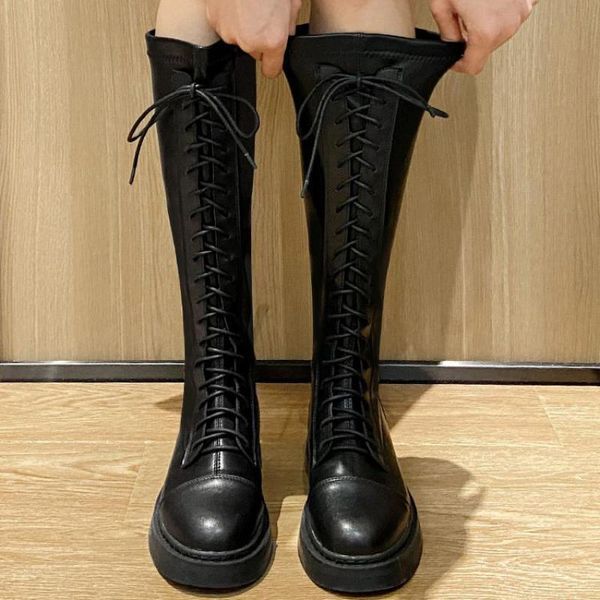 boots leisure long show thin knight fat girl tube high large size women's stretch shoes woman botines, Black
boots leisure long show thin knight fat girl tube high large size women's stretch shoes woman botines, Black