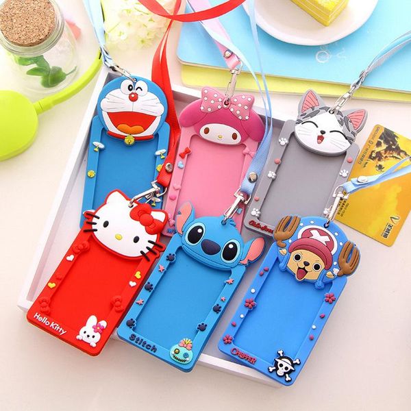 card holders fashion cute cartoon silicone id holder bus case key ring luggage tag trinket 12styles, Brown;gray
card holders fashion cute cartoon silicone id holder bus case key ring luggage tag trinket 12styles, Brown;gray