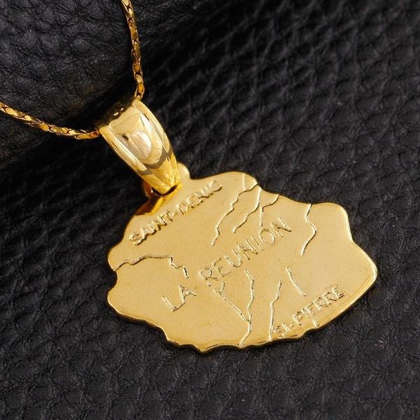 chains psyphrose reunion island map flag pendant necklaces men women silver color gold jewelry french gift
chains psyphrose reunion island map flag pendant necklaces men women silver color gold jewelry french gift