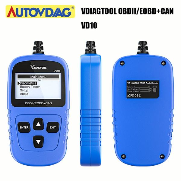 code readers & scan tools vd10 for obdii eobd can cars reader scanner support datastream pk elm327 al419 cr3001 ad310
code readers & scan tools vd10 for obdii eobd can cars reader scanner support datastream pk elm327 al419 cr3001 ad310