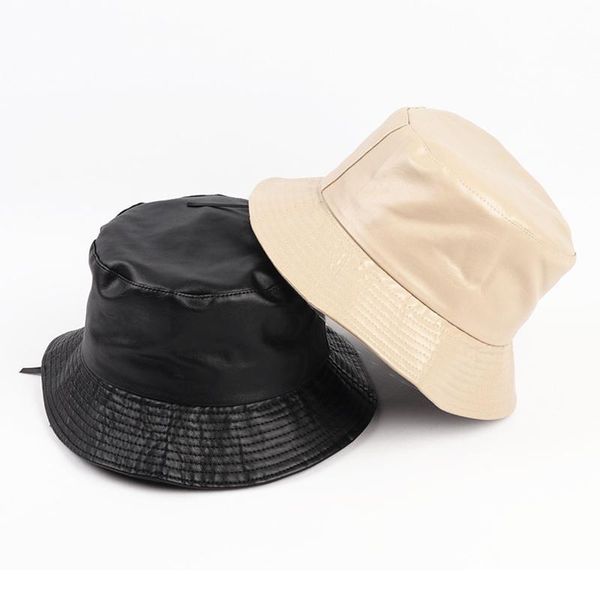 pu bucket hat women fashion faux leather fishing cap soild foldable hiking hats hip-hop street waterproof for women jlljji
pu bucket hat women fashion faux leather fishing cap soild foldable hiking hats hip-hop street waterproof for women jlljji